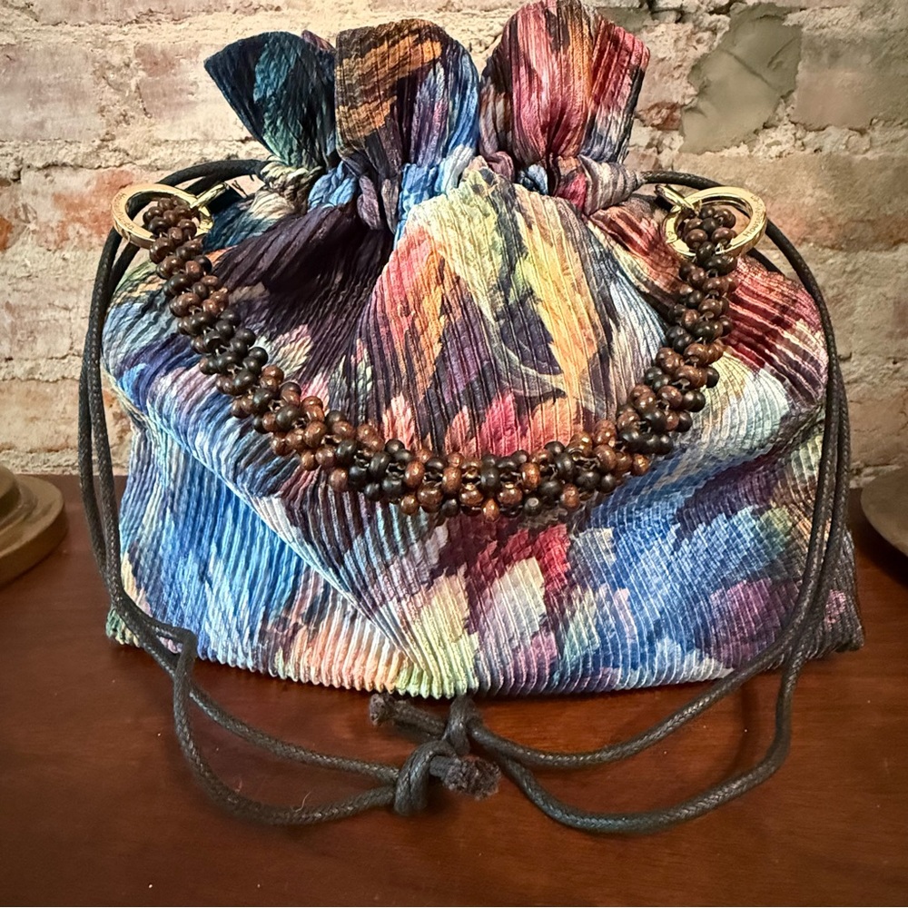 Colorful Drawstring Women's Bag
